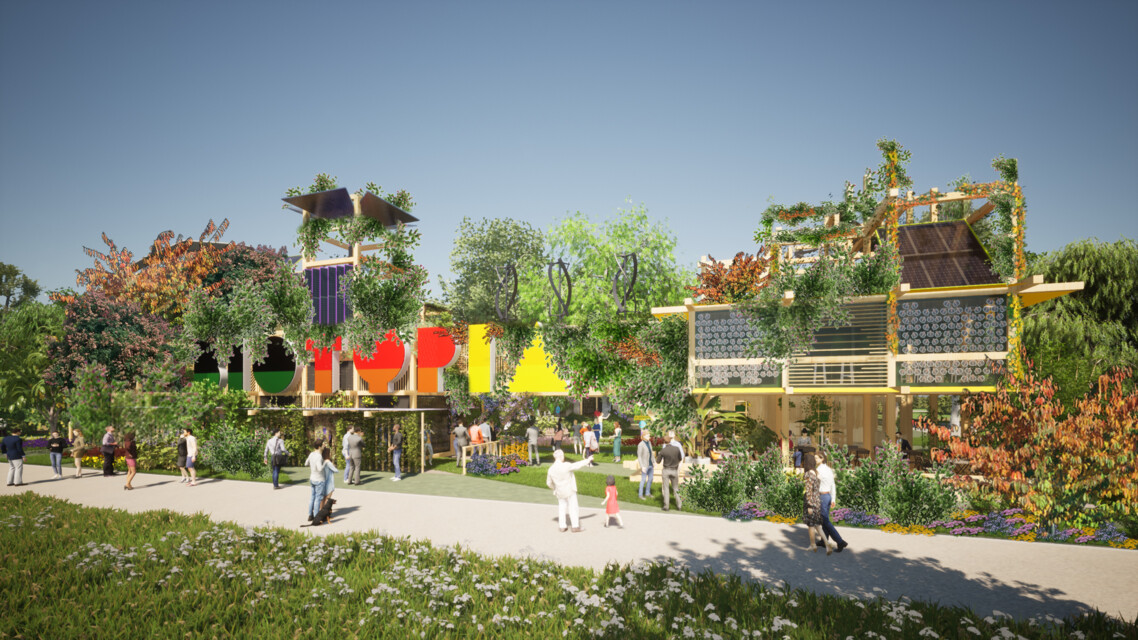 Ergebnis: Konzept & Realisierung Deutscher Garten Floriade Expo 2022 Almere