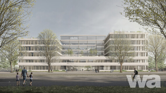 Ergebnis Neubau Eines Gebaudekomplexes Des Dkfz Heidelberg An Der Berliner Strasse Heidelberg