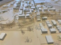 1. Preis: © MARS Metropolitan Architecture Research Studio, Esch-Sur-Alzette · GREENBOX Landschaftsarchitekten  Hubertus Schäfer + Markus Pieper PartG mbB, Köln | Modell: David Schwarz · Theo Vesper