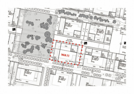 Auszug aus dem Bebauungsplan - Masterplan ARGE Max Dudler Hilmer Sattler