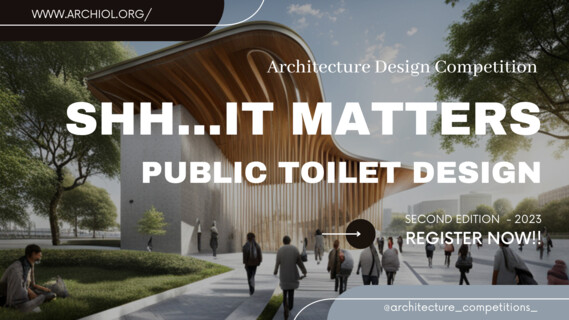 SHH.. IT MATTERS PUBLIC TOILET DESIGN 2023 | Image: © Archiol