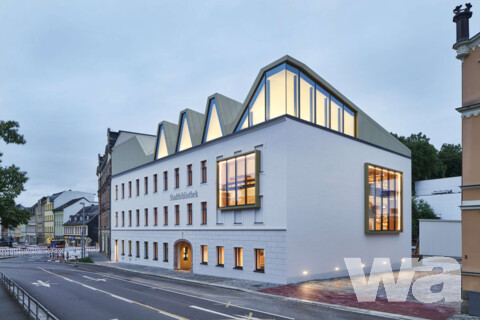 Technikumplatz 1a / Einrichtung Stadtbibliothek | © Robert Gommlich, Dresden