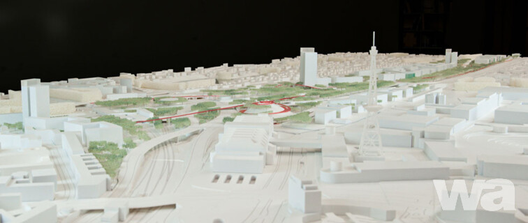 Erstellung eines stadtplanerischen Masterplans für den „Stadteingang West“