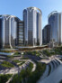 XRL Topside Development, Hong Kong (China) | Zaha Hadid Architects | Render by Atchain