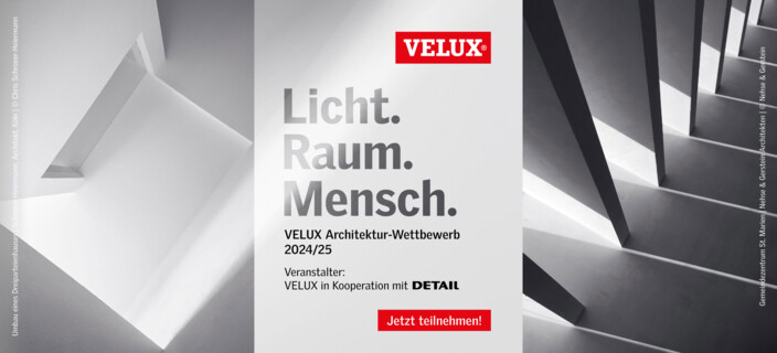 Einreichungen für den Velux Architektur-Wettbewerb 2024/25 sind ab sofort bis zum 28. Februar 2025 möglich. Foto: Velux/Schroeer-Heiermann Architekt, Köln/© Chris Schroeer- Heiermann/ Nehse & Gerstein Architekten/© Nehse & Gerstein