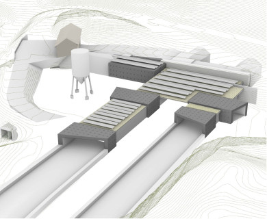 A10 Tauern Autobahn, Generalerneuerung Tauerntunnel, Gestaltung Betriebsgebäude und Portalbereiche