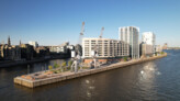 Zentralen Freiräume der westlichen HafenCity | © HafenCity Hamburg GmbH / André Dekker