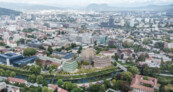 Höhere Anerkennung: Sadar + Vuga d.o.o., Ljubljana | SWAP Architekten ZT Gmbh, Wien | Visualisierung: Telegram71, Giacomo Dodich