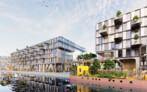 1. Preis: Brücke ins Quartier, Berlin | Auftraggeber: Trockland Management GmbH | Architekten: GRAFT