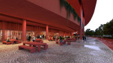 Refurbishment and remodelling of the El Molinón stadium, Gijón, Asturias (Spain) | Sordo Madaleno Arquitectos, Mexico | Rendering: © Plomp