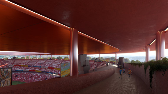 Refurbishment and remodelling of the El Molinón stadium