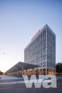 Fernbusterminal, Hotel und Parkhaus | © Idee & Design Werbeagentur, Weyhe