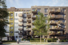 Anerkennung: Dachaufstockung BLOOM + BRICKS in Winterhude (Krohnskamp 18-24/Poßmoorweg 1-5, Heidberg 1-9) | APB. Schneider Andresen Pommée Architekten und Stadtplaner PartG mbB