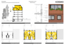 Anerkennung: Geplante Dachaufstockung eines Wohn- und Geschäftshauses im Schanzenviertel (Bartelsstraße 37 + 39) | Kosmo PartG mbB Treeck + Hilpold Architekten