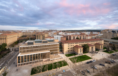 Renovierung und Erweiterung der Fakultät für Philosophie und Literatur der Universität Saragossa | © Rubén Pérez Bescós