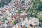 Modernisierung Deutsches Meeresmuseum Stralsund - Luftaufnahme 9/24 | © wettbewerbe aktuell