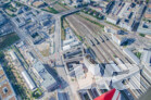 Bahnstadt Heidelberg – Baufelder B1 und B2 - Luftaufnahme September 2024 | © wa wettbewerbe aktuell