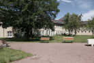 Anerkennung: Alte Schule – Wohnen am Pestalozzipark, Halle | Enke Wulf Architekten, Berlin || Gartenfassade der Alten Schule. Fotograf*in: Enke Wulf Architekten, Berlin