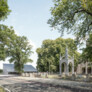 Anerkennung: Museum Lützen 1632, Lützen | Peter Zirkel Gesellschaft von Architekten mbH, Dresden mit Naumann Wasserkampf, Weimar || Blick auf das Ensemble. Fotograf*in: Till Schuster, Dresden