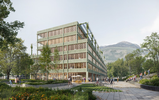 Neubau Campus HES-SO Valais-Wallis, PH-VS und Stiftung HF Gesundheit