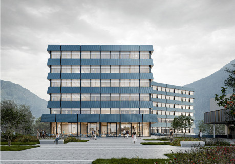 Neubau Campus HES-SO Valais-Wallis, PH-VS und Stiftung HF Gesundheit