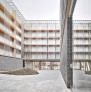 Winner of the RIBA International Award 2024: Modulus Matrix: 85 Social homes in Cornellà | Peris + Toral Arquitectes | Client: IMPSOL/AMB | © Jose Hevia