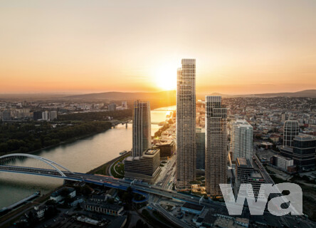 Zwei Wohnhochhäuser in Eurovea City / Two Skyscrapers in Eurovea City