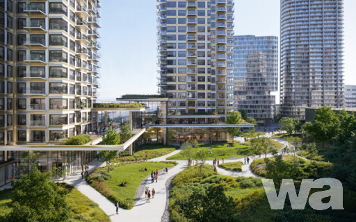 Zwei Wohnhochhäuser in Eurovea City / Two Skyscrapers in Eurovea City