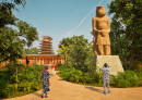 Statue rendering | © Kéré Architecture