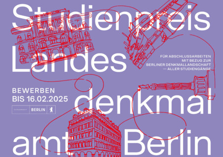 Studienpreis Landesdenkmalamt Berlin 2025 | Bild: © Landesdenkmalamt Berlin