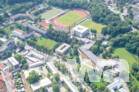 Wohnanlage für Studierende Auf der Schanz  Ingolstadt | Luftaufnahme | September 2024 | © wa wettbewerbe aktuell