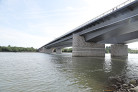 Kategorie: Straßen- und Eisenbahnbrücken | Nominierung: Rheinbrücke Schierstein, Wiesbaden/Mainz | Foto: © Frank Heinen