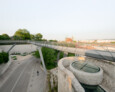 Kategorie: Fuß- und Radwegbrücken | Nominierung: Bastionskronenpfad, Erfurt | Foto: © Steven Neukirch