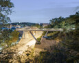 Kategorie: Fuß- und Radwegbrücken | Nominierung: Bastionskronenpfad, Erfurt | Foto: © Steven Neukirch