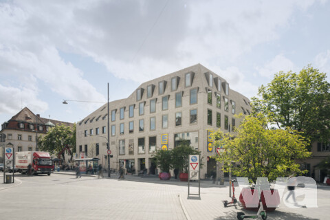 Geschäftshaus mit Hotel und Appartements am Pasinger Marienplatz  | © Auer Weber, München|Stuttgart