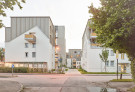 Anerkennung: Aufstockung Inhauser Straße, Salzburg (Österreich) | Pioniere der Wohnwende: Von veraltetem Bestand zur Zero-Carbon-Zukunft | Architekturbüro: cs-architektur ziviltechniker Gesellschaft m.b.H. und nagels architects, Salzburg | Bauherr*in: Heimat Österreich | Foto: © Volker Wortmeyer