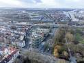 Engere Wahl: Grünes Haus am Hohentorsplatz, Bremen (Deutschland) | Architekturbüro: Hild und K München Berlin | Bauherr*in: GEWOBA Aktiengesellschaft Wohnen und Bauen | Foto: © Michael Heinrich