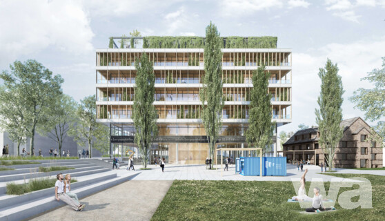 Neubau Projekthaus Zukunft und Exzellenzcluster CeTI Technische Universität Dresden