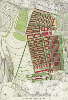 Stadthaus im Scharnhauser Park | © Lageplan Städtebaulicher Wettbewerb Scharnhauser Park