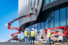 SAP Garden München – Fassadenmontage | © CL Map, Josef Goldschmidt