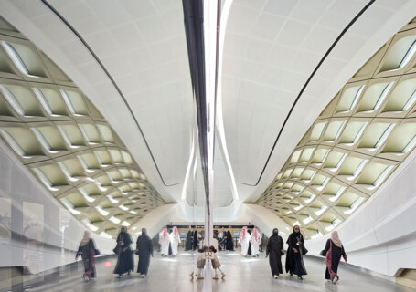 King Abdullah Financial District Metro Station