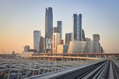 King Abdullah Financial District Metro Station