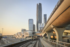 King Abdullah Financial District Metro Station, Riyadh, UAE | Zaha Hadid Architects, London | Photo © Hufton+Crow