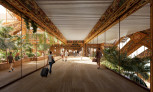 Gelephu International Airport, Gelephu, The Kingdom of Bhutan | BIG Bjarke Ingels Group | Concept arrival corridor by BIG