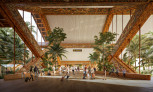 Gelephu International Airport, Gelephu, The Kingdom of Bhutan | BIG Bjarke Ingels Group | Concept arrival hall by BIG