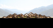 Gelephu International Airport, Gelephu, The Kingdom of Bhutan | BIG Bjarke Ingels Group | Diagram section by BIG