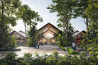 Gelephu International Airport, Gelephu, The Kingdom of Bhutan | BIG Bjarke Ingels Group | Concept entrance plaza by BIG