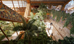 Gelephu International Airport, Gelephu, The Kingdom of Bhutan | BIG Bjarke Ingels Group | Concept green mindfulness lounge by BIG